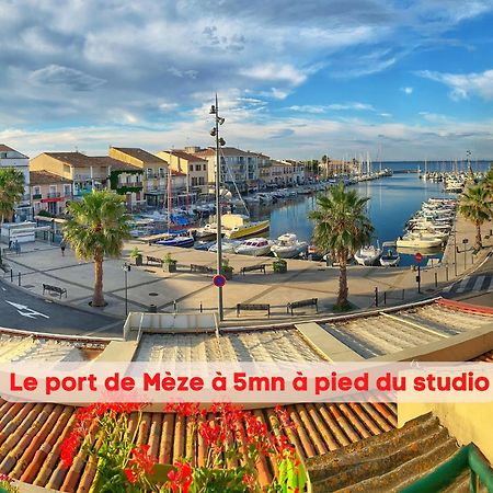 Charmant Studio Climatise A 200M De La Plage Mèze Exterior foto